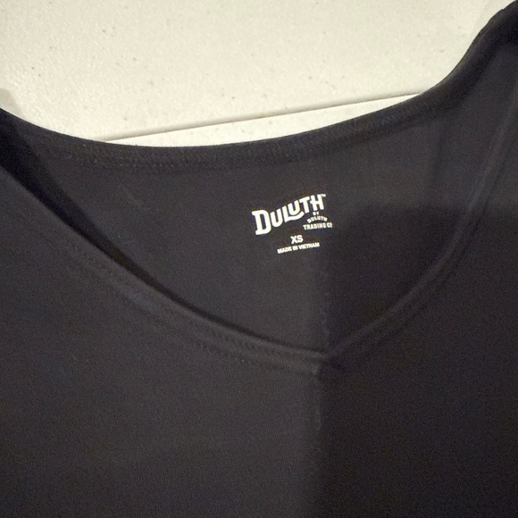 Duluth Trading Company Stretchy Black Casual Dress Size extra small - Picture 5 of 12